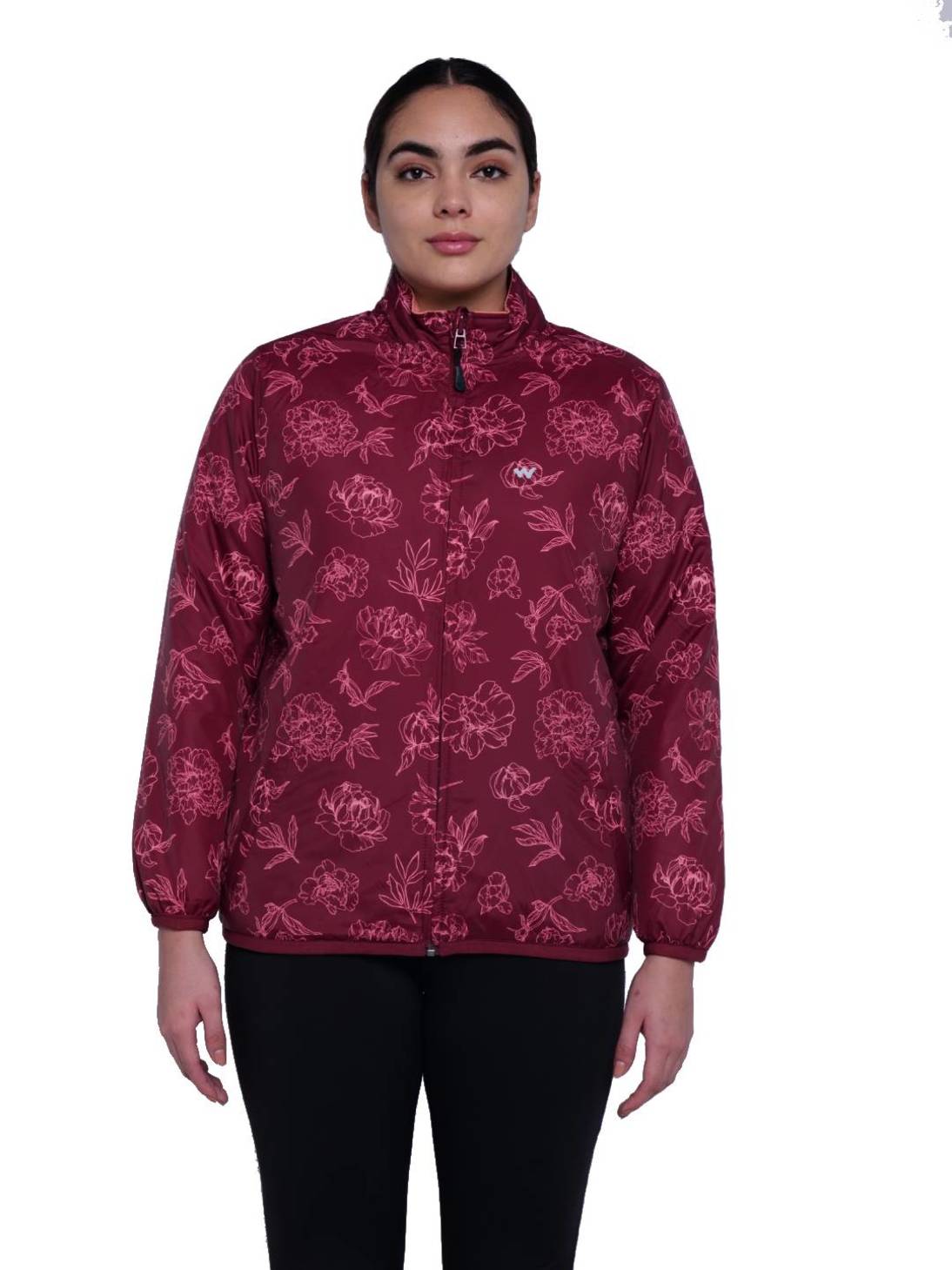 Buy Women Women LQJ Print Reversible Maroon Jackets online at Wildcraft